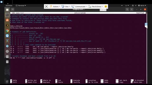 Automatic shutdown and startup Ubuntu / Linux for beginners смотреть онлайн