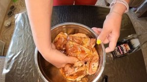 Курица в медово-соевом соусе - быстро и вкусно!!!