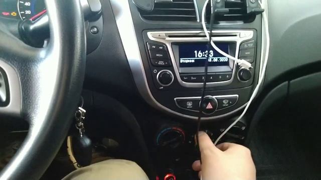 Автовключение кондиционера Hyundai Solaris / Kia Rio смотреть онлайн