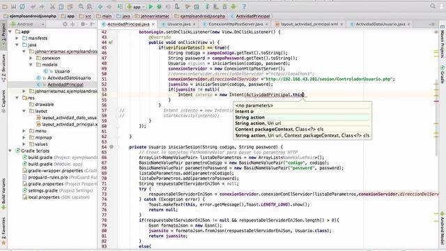 TUTORIA No.20 - DESARROLLO PARA ANDROID - CONEXION PHP Y JSON PART 4 смотреть онлайн