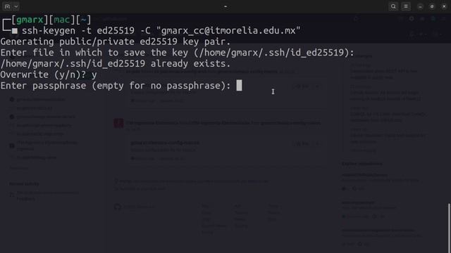 Como generar claves ssh para github usando ssh-keygen смотреть онлайн