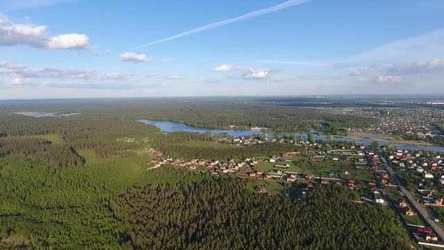 Пруд на Донинке, Раменский район. смотреть онлайн