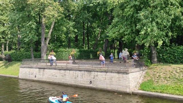 Водный карнавал Фонтанка SUP!/Пешком по Питеру смотреть онлайн