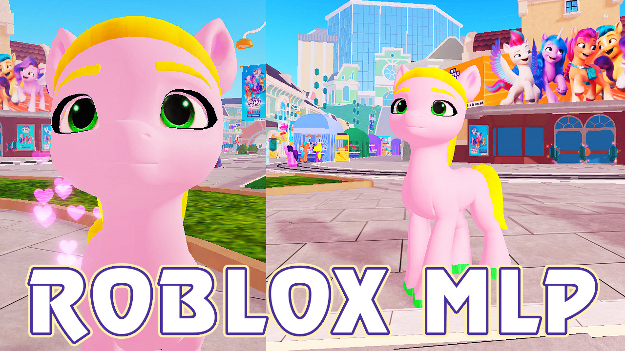 Пони в Роблокс - официальная карта My Little Pony в Roblox смотреть онлайн