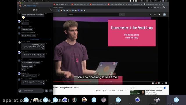 concurrency, event loop ,async callback بررسی برخی مفاهیم از جمله смотреть онлайн