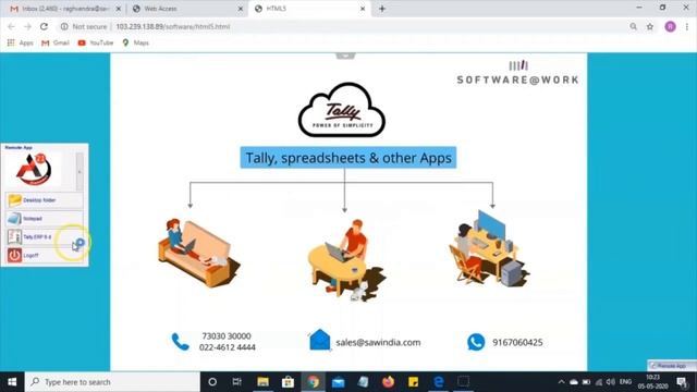 Tally on Cloud - Access Tally anywhere, anytime | Remote working смотреть онлайн