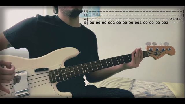 LISTERINE - DAYGLOW (BASS COVER WITH TABS) смотреть онлайн