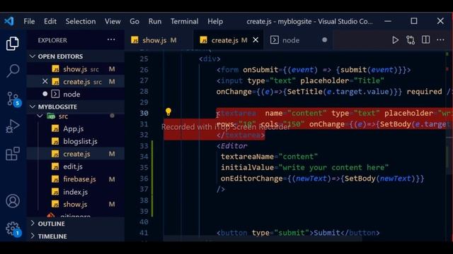 Tinymce Editor in react app | How to add RichText Editor in Reactjs Blog Website #video-02 [हिंदी] смотреть онлайн