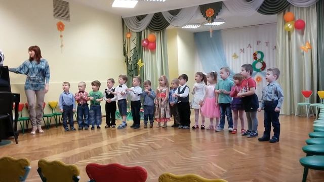 Детский садик, праздник 8 марта 2017 02 4 35 смотреть онлайн
