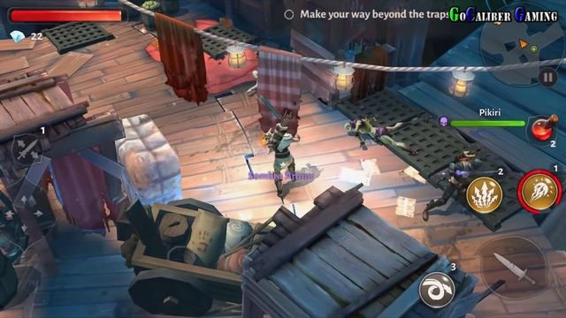 Dungeon Hunter 5 Android iOS Walkthrough - Part 3 - Solo Bounty 3-4 (EASY) смотреть онлайн
