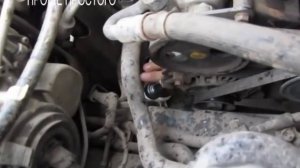 свист в двигателе при холодном запуске...