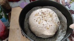 Бездрожжевой хлеб из цельнозерновой муки.