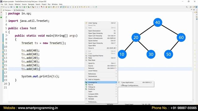 TreeSet Methods in Java | TreeSet Properties Explanation | Collection framework Data Structure смотреть онлайн