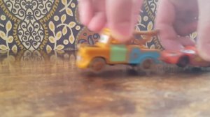 Тачки 2 Молния Маккуин вернулся в Радиатор Спрингс - Radiator Spring Characters Toys