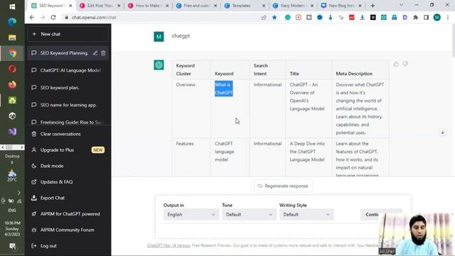 How to Use ChatGPT to Earn Money Online from Blogging in 2023 | Blogging with Chat GPT for beginner смотреть онлайн