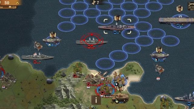 Glory of Generals 3 | Battle of the Java Sea | Pacific War 1942 смотреть онлайн