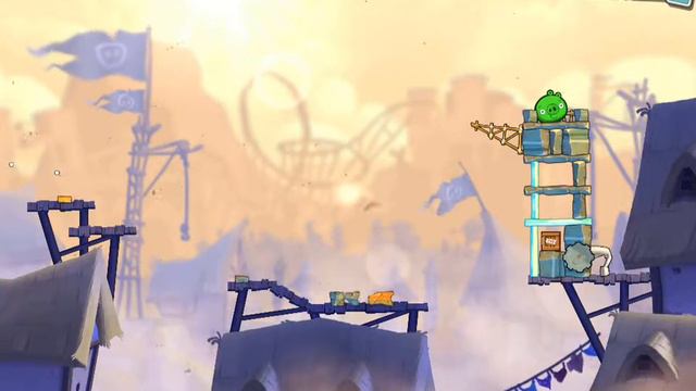 Angry Birds Under Pigstruction - Walkthrough - Chapter 2 Pig City Level 47 смотреть онлайн