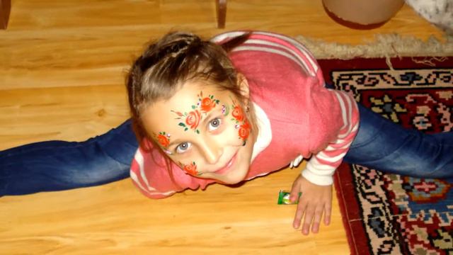 Школярка валерія. Малювання на обличчі. Facepainting. смотреть онлайн