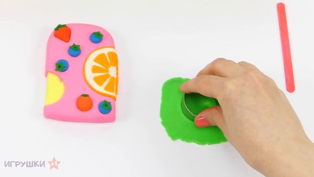 DIY How to Make Play Doh Ice Cream Popsicles смотреть онлайн