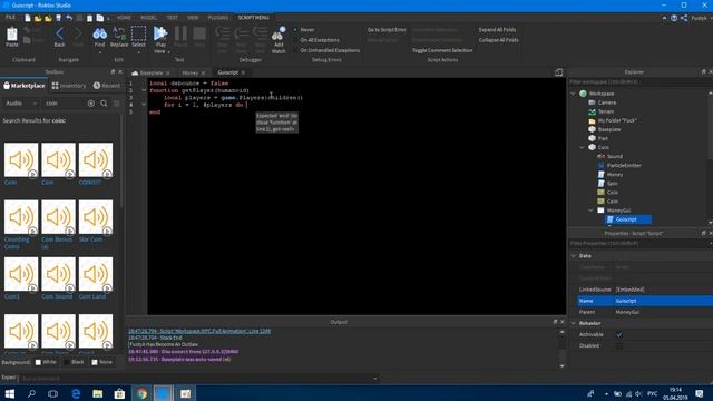 Roblox studio / How to make randomly respawn collectible "Coin" with a random amount of coins. смотреть онлайн