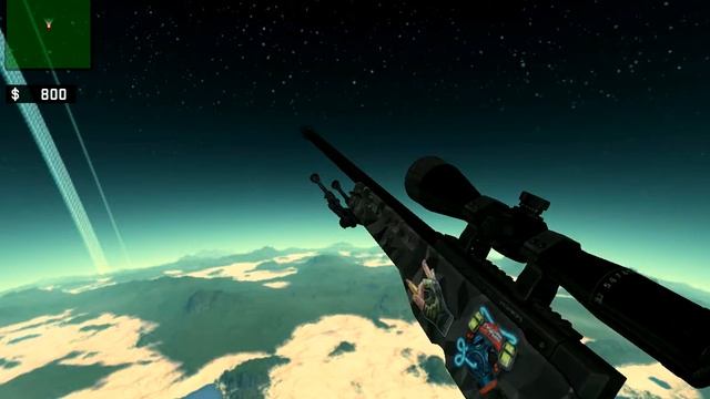 Counter Strike Source AWP Graphite (Stickers+StatTrak) смотреть онлайн