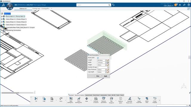 Delmia 3DExperience - Plant Layout Design смотреть онлайн