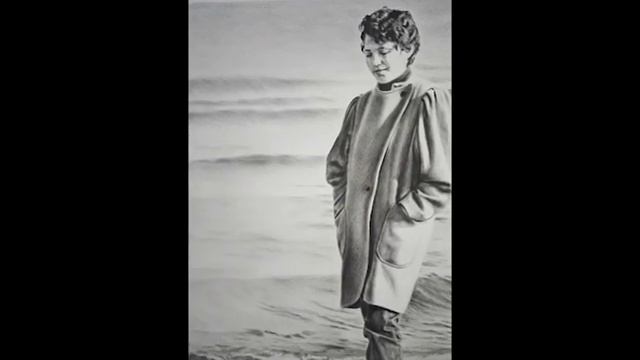 Рисуем море. Картина "Прогулка по побережью". Сухая кисть смотреть онлайн