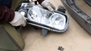 Замена стекла на фаре Атего-2