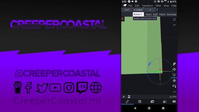 Attempting to make 3D Protogen model in blockbench for Minecraft / CreeperCoastal смотреть онлайн