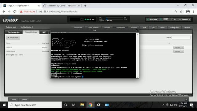 Edgerouter 4 First Time Setup смотреть онлайн