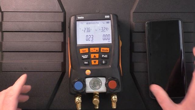 Список фреонов в testo 550 и комплектация смотреть онлайн