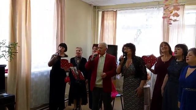 "Что так сердце растревожено". Выступление нашего коллектива. смотреть онлайн