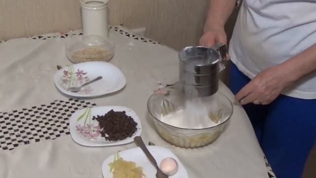 Печенье из овсяных хлопьев с ананасом смотреть онлайн