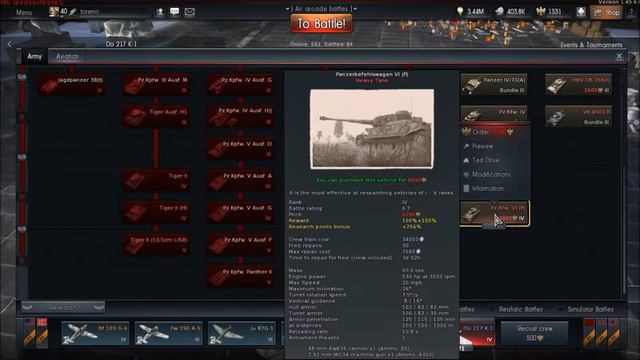 War Thunder 1.45 dev server: test driving new tanks part 2, M4A2 and Tiger (P) смотреть онлайн