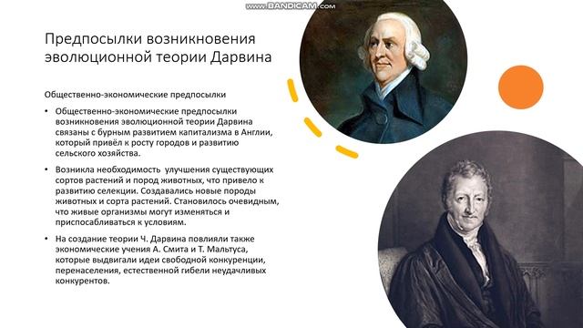 10 класс Развитие эволюционных идей Учение Ч. Дарвина смотреть онлайн