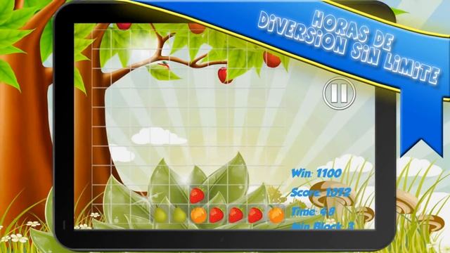 Block Crush Fruits (Android) смотреть онлайн