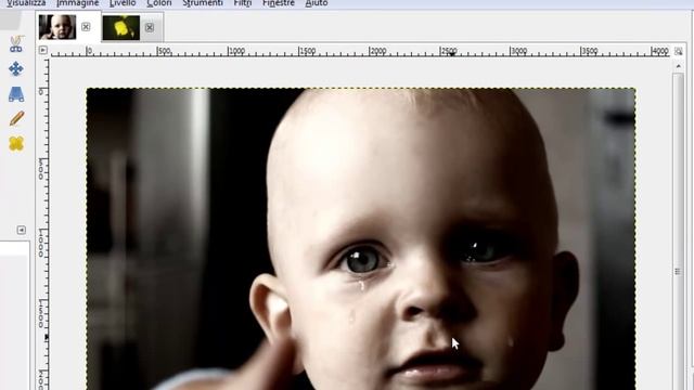 GIMP 2.8 [ITA] - Effetto "Dark" tutorial смотреть онлайн