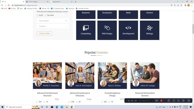 college management system in php with source code || php projects with source code || Deepakwebit смотреть онлайн