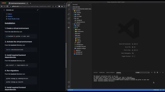 Machine Learning Web App Project | TensorFlow Model | Django & React | Free Download смотреть онлайн