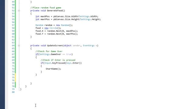 Create a simple snake game with C# смотреть онлайн