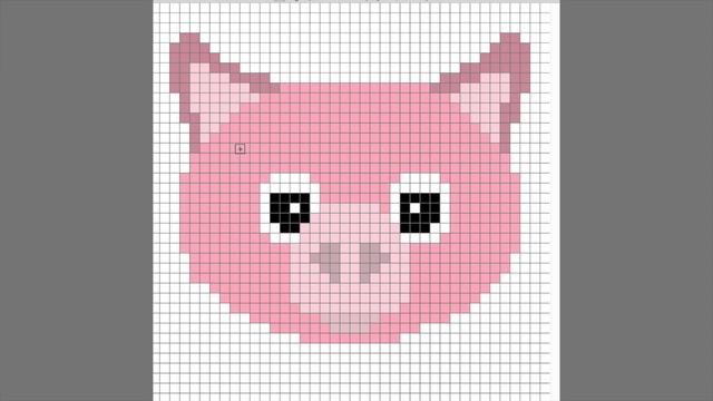Pixel Art: Pig смотреть онлайн