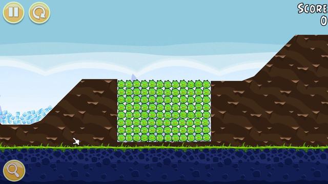 How To Get The Golden Egg At Poached Eggs In Level 8 In Angry Birds Classic смотреть онлайн