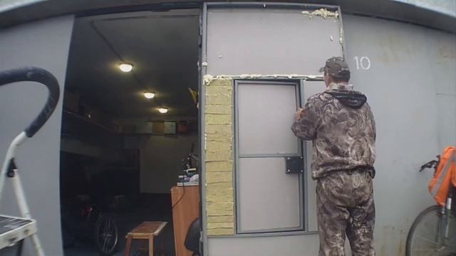 Утепление гаражных ворот листами пеноплекса смотреть онлайн