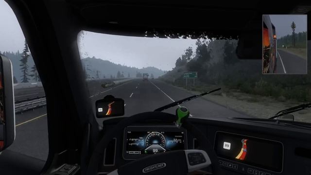 American Truck Simulator - Montana Gameplay и Обзор нового грузовика! #1 смотреть онлайн