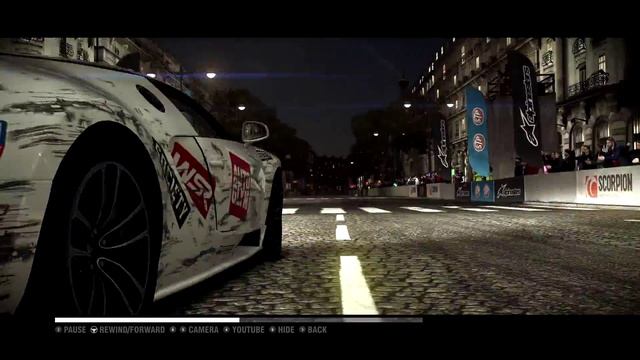 GRID 2 S05 Alpine Stars Eliminator Series R3 Paris, Arc De Triomphe смотреть онлайн