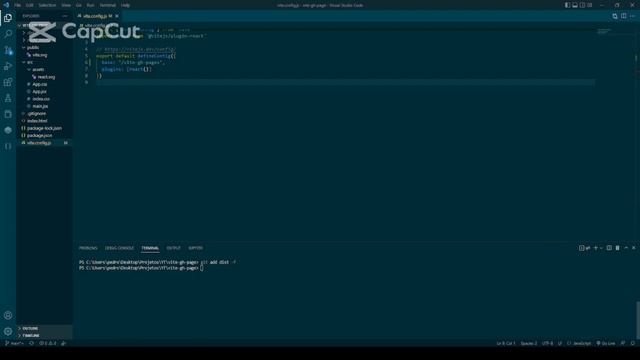 Como criar github pages em um projeto VITE - Deploy de projeto VITE (React) смотреть онлайн