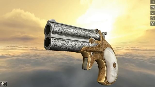 Remington Double Derringer (full disassembly and operation) смотреть онлайн