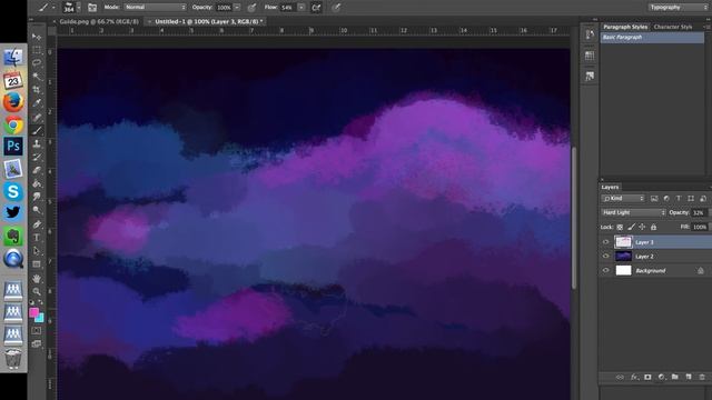 Photoshop Night Sky & Clouds: Guide смотреть онлайн