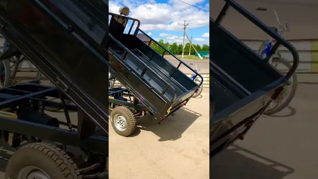 Обзор грузового трицикла Аякс 250 смотреть онлайн