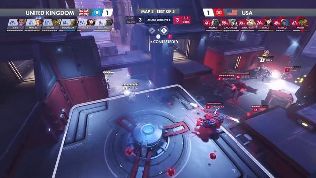 United Kingdom vs USA (Part 2) | Overwatch World Cup 2018: Quarterfinals смотреть онлайн